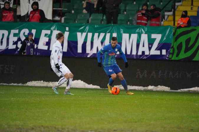 Çaykur Rizespor: 1 Adana Demirspor: 0