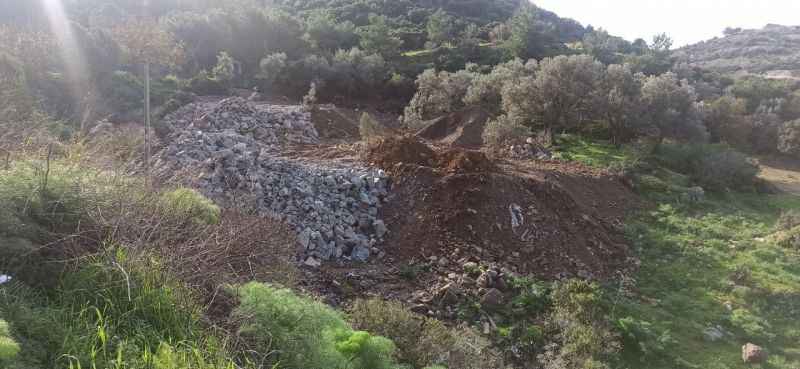 Bodrum Zabıta Ekipleri Hafriyat Denetiminde