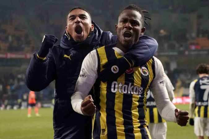 Trendyol Süper Lig: RAMS Başakşehir: 0 - Fenerbahçe: 1 (Maç sonucu)