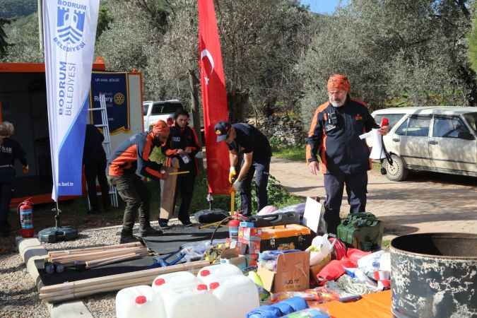 Bodrum Belediyesi ve Rotary Kulübü'nden 6 Şubat Deprem Farkındalık Etkinliği