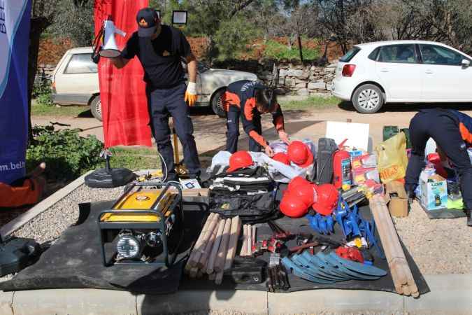 Bodrum Belediyesi ve Rotary Kulübü'nden 6 Şubat Deprem Farkındalık Etkinliği