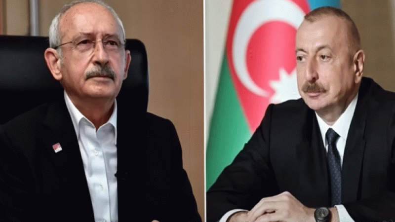 Demokrasinin yılmaz savaşçısı KILIŞTAROĞLU(!) Aliyev'i tebrik etti..