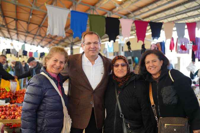 Ayvalık Başkan Ergin’i bağrına basıyor