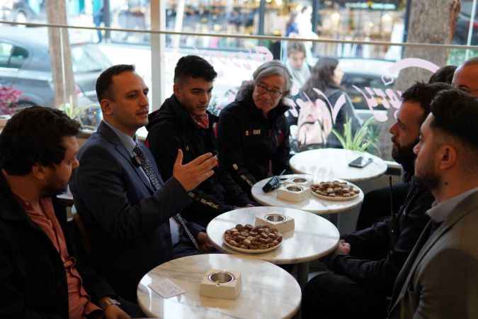 Bornova adayı Ömer Eşki, afetlere karşı dirençli Bornova sözü verdi