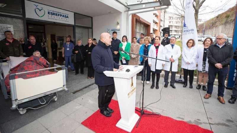 Eşrefpaşa Hastanesi Buca Polikliniği’nde fizik tedavi ve rehabilitasyon merkezi hizmete açıldı