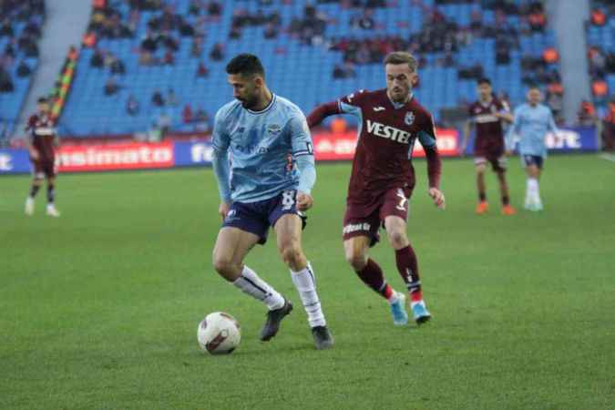 Fırtına hata yapmadı... Trabzonspor: 1 Adana Demirspor: 0