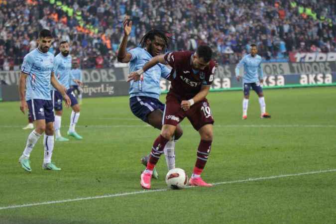 Fırtına hata yapmadı... Trabzonspor: 1 Adana Demirspor: 0