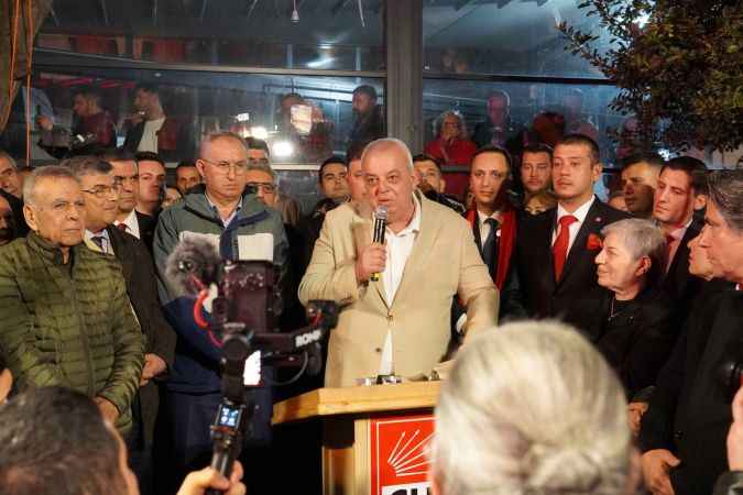 CHP Bornova Adayı Eşki'den miting gibi açılış