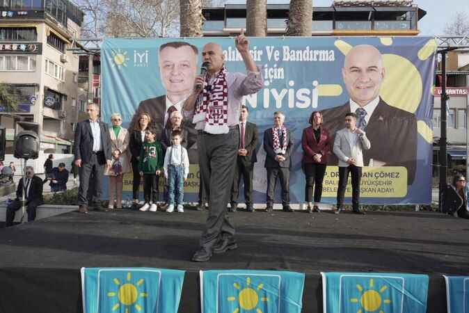 Çömez, Bandırma’dan Ankara’ya seslendi: 