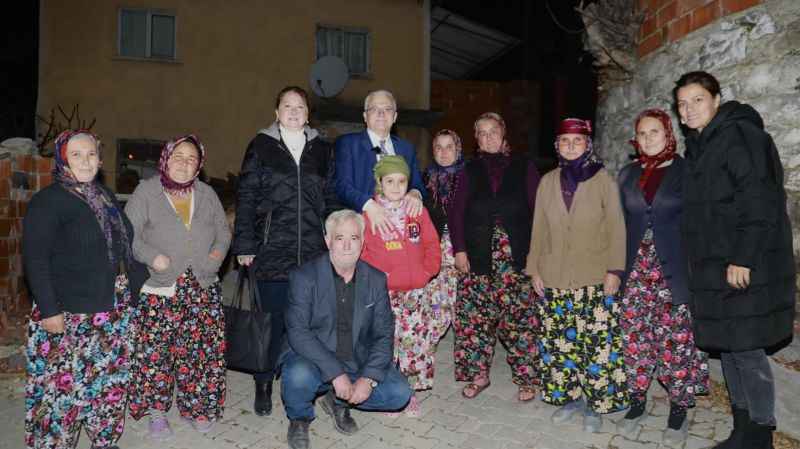 Başkan Deveciler Bahadınlı ve Baylacık’lı Hemşehrileriyle buluştu