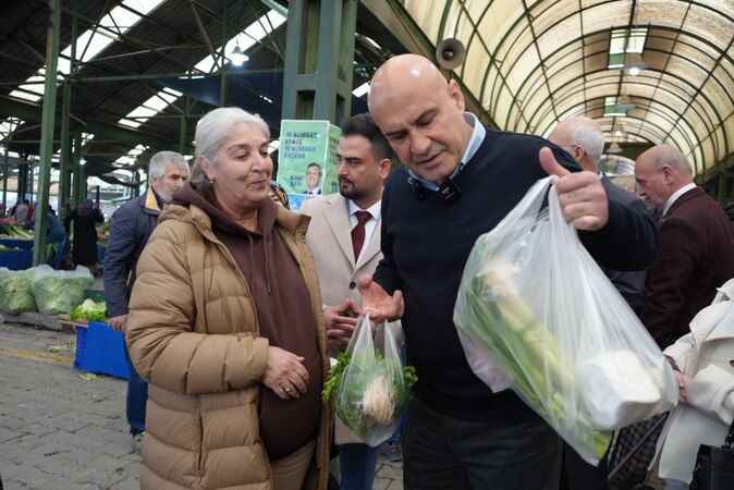 Burhaniye halkı, Turhan Çömez’e: 