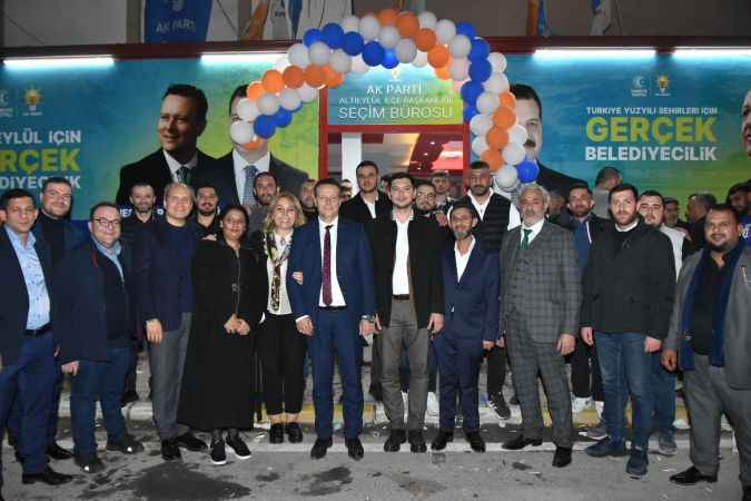 Cumhur İttifakı’ndan Gündoğan’da miting gibi açılış