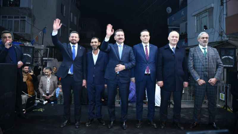 Cumhur İttifakı’ndan Gündoğan’da miting gibi açılış