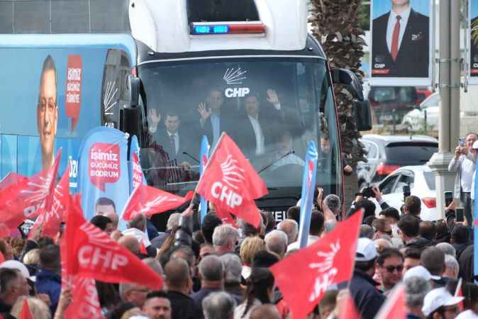 CHP'den Bodrum'da miting gibi seçim bürosu açılışı