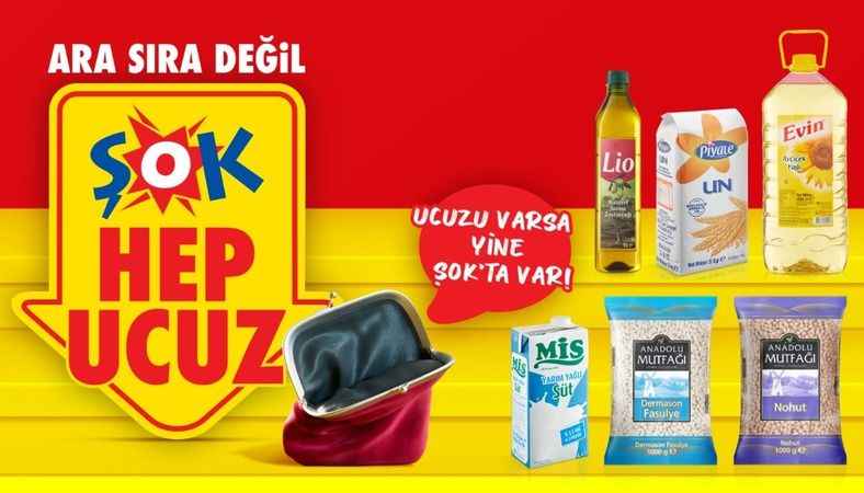 Vatandaşın market filesi bu ramazan dolacak.. ŞOK'tan her gün farklı bir indirim.. Temel gıda, hijyen malzemesi, sebze, meyve, fileler dolacak..!