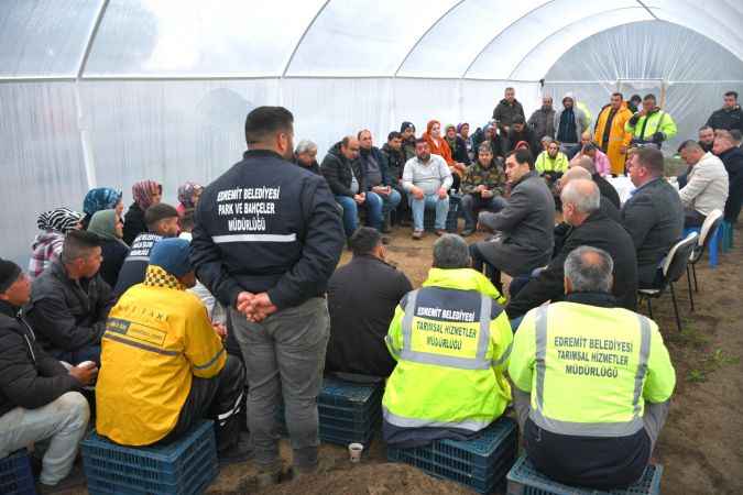 Muhammed vurmaz, tarım emekçileriyle bir araya geldi