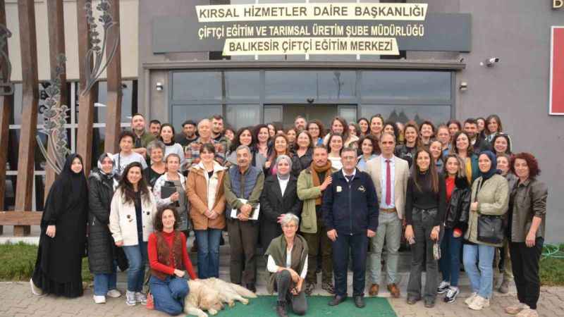 Balıkesir’de tıbbi aromatik bitki yetiştiriciliği kurslarına yoğun ilgi