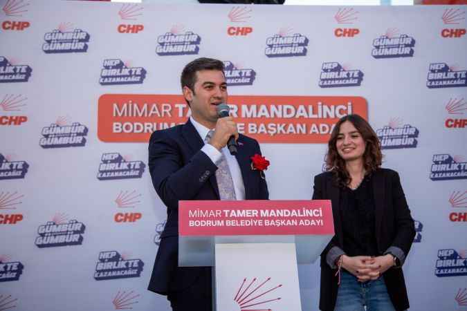 Bodrum'da gençlik aşısı tuttu.. Mandalinci'den miting gibi açılış..