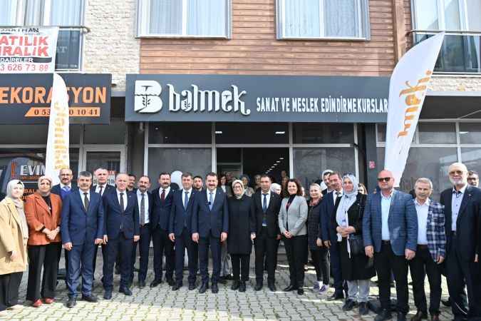 BALMEK’in Gömeç Şubesi yeni adresinde