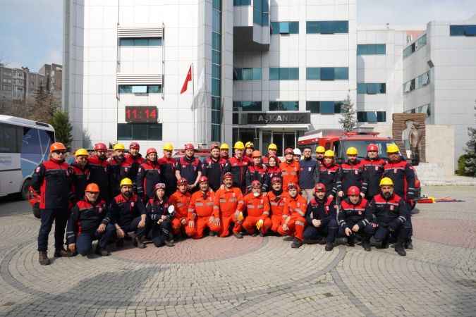 Beylikdüzü Belediyesi'nden deprem tatbikatı