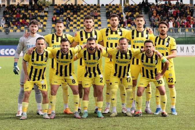 Aliağaspor FK'nın şampiyonluk yürüyüşü devam ediyor