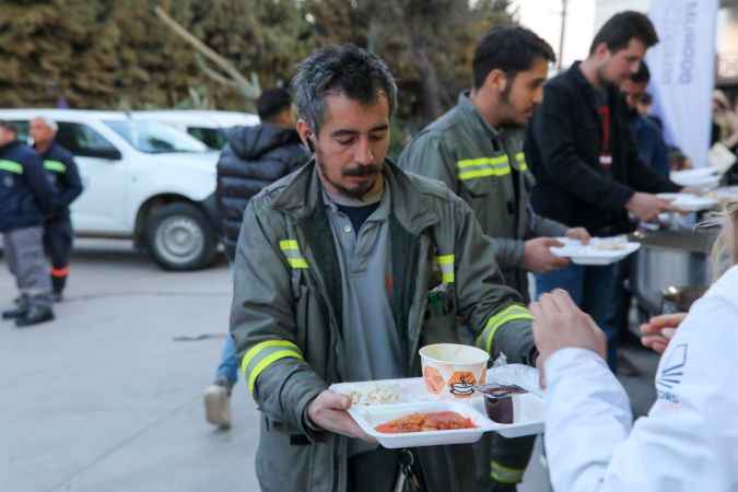 Bodrum'da mahalle sakinleri iftarda buluştu