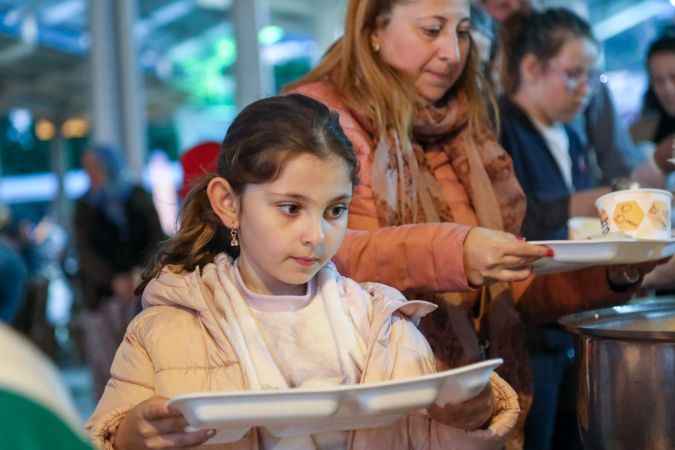 Bodrum'da mahalle sakinleri iftarda buluştu