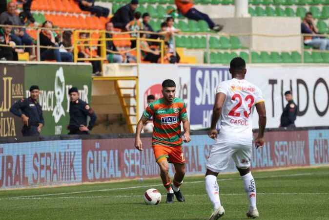 Alanya son nefeste.. Alanyaspor: 1 Kayserispor: 0 