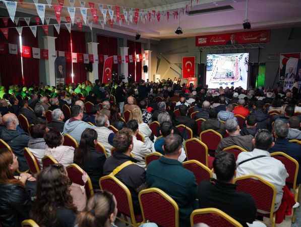 Başkan Ergin’in proje tanıtım toplantısı ses getirdi