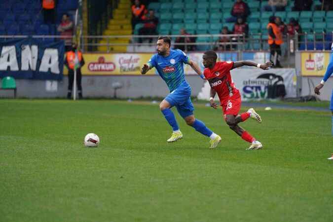 Rize geriden geldi.. Çaykur Rizespor: 3 Gaziantep FK: 1