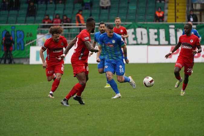 Rize geriden geldi.. Çaykur Rizespor: 3 Gaziantep FK: 1