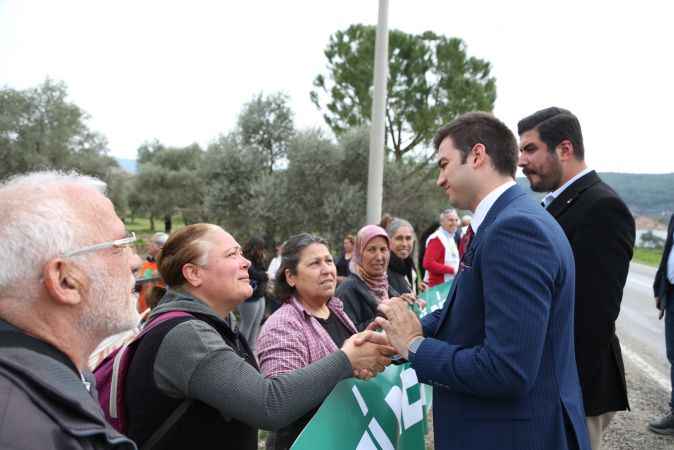 Tamer Mandalinci'den Akbelen'e destek