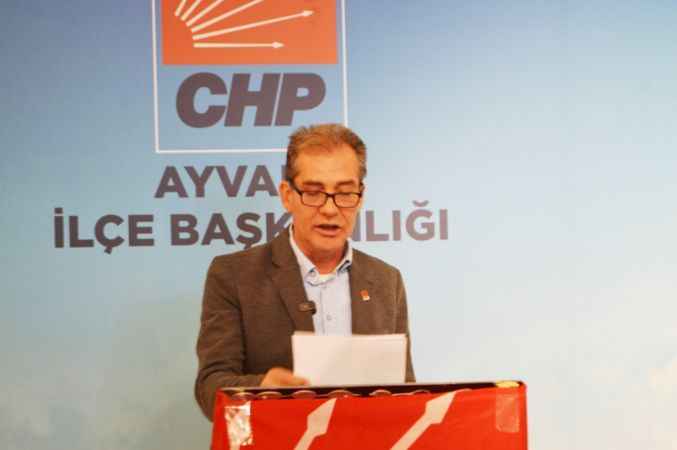 CHP Ayvalık İlçe Başkanı Şalmanlı, “Yoksulun evini alıp, yandaşlara peşkeş çekecekler