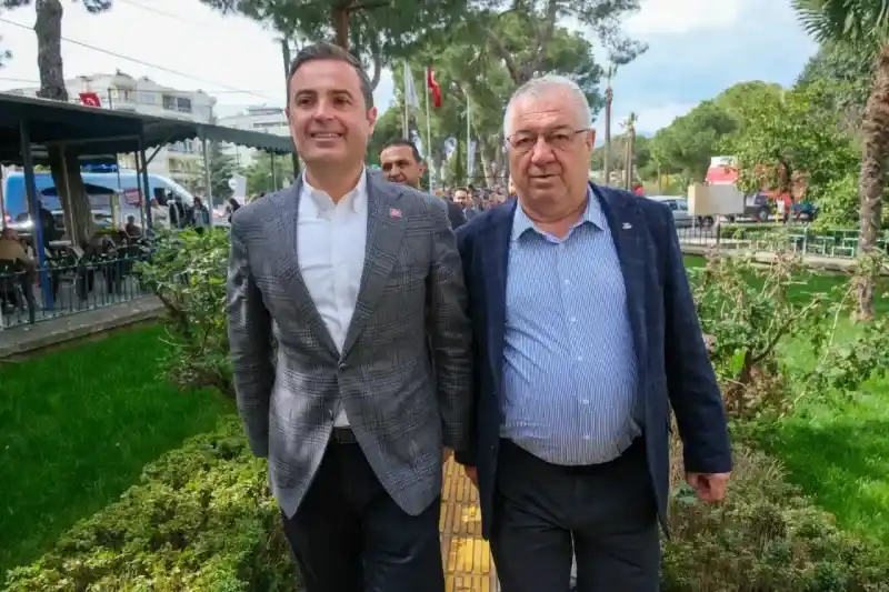 Mehmet Ertaş ve Ahmet Akın ETO’yu ziyaret ettiler