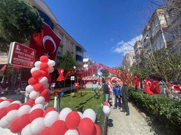 Sarıkız Mahalle Muhtarlığı, yeni yerinde hizmete açıldı