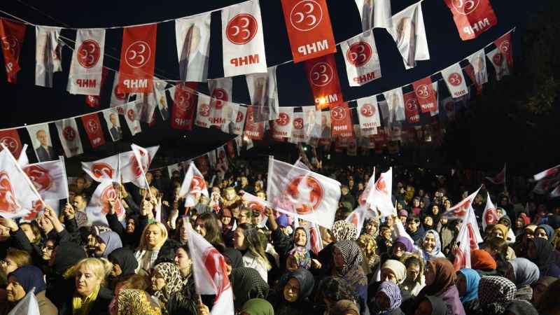 Halalca'da iftar ve miting