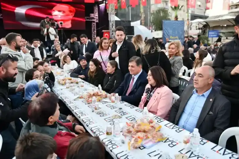 Başkan Tugay'dan dayanışma vurgusu