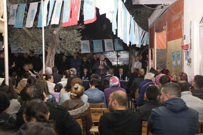 Efeler halkından Başkan Atay’a coşkulu karşılama