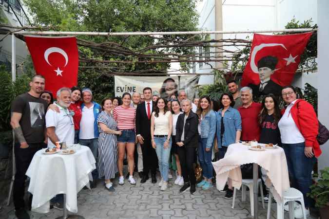 Başkan Mandalinci’den, Aysu Türkoğlu’na Ziyaret