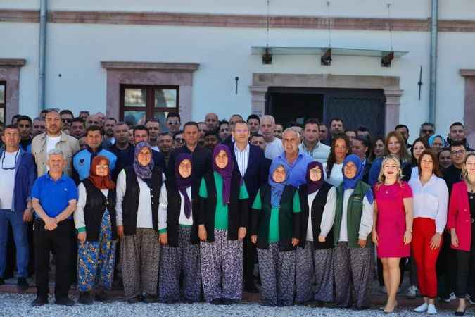 Başkan Ergin’den ikinci dönemin ilk bayramlaşması