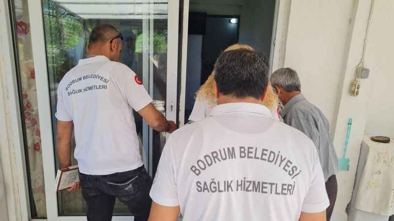 Belediyeden Evde Bakım Gören Vatandaşlara Ziyaret