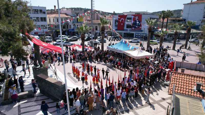 Atatürk’ün Ayvalık’a gelişinin 90'ıncı yıl dönümü kutlandı