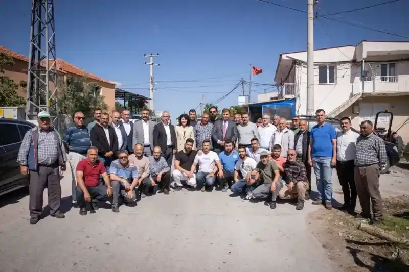 Başkan Tugay'dan Deliktaş Köyü'ne sandık teşekkürü