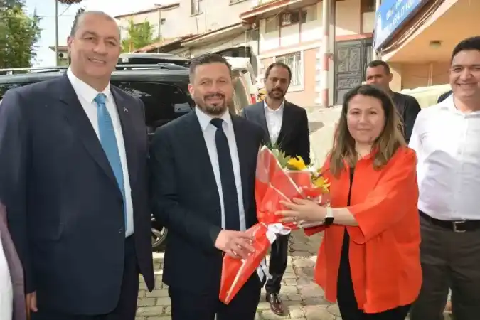 AK Parti İl Başkanı Aydemir’den Başkan Göksel’e ziyaret