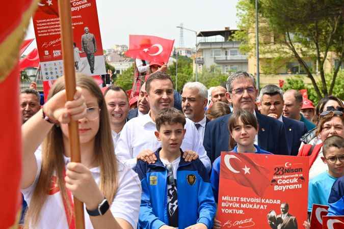 Kuvayı Millîye Şehri Balıkesir, yıllar sonra 23 Nisan’ı büyük coşkuyla kutladı