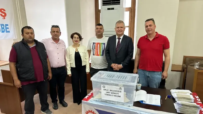 Urla Belediyesi'nde DİSK İş Yeri Temsilci Seçimi Gerçekleşti