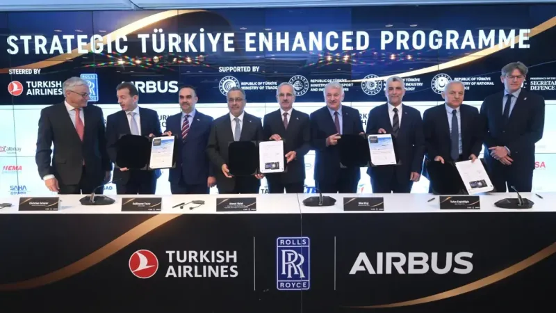 Türk Hava Yolları Airbus Rolls Royce arasında tarihi işbirliği