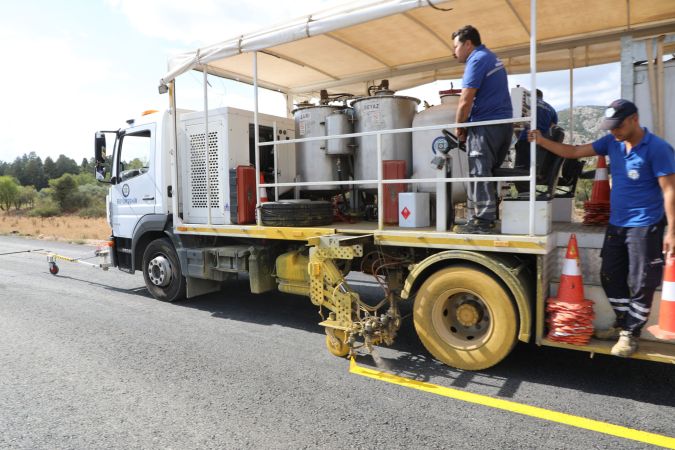 Büyükşehir Bodrum’un Yollarını Güvenli Hale Getiriyor