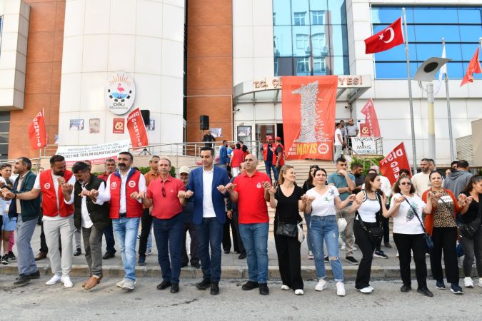 Başkan Yıldız; “ Mücadelemiz emeğin karşılığı için”