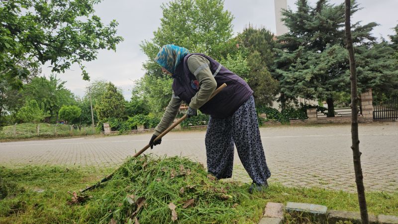 Sındırgı’da Park, Bahçe ve Mesire Alanlarında Bahar Temizliği